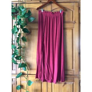 Express Slit Maxi Summer Skirt Size M